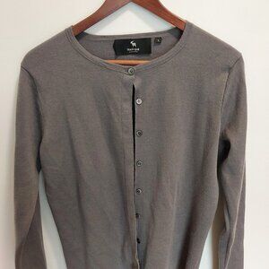 Black Label Women's Gray Cardigan